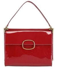 Roger Vivier | Red Miss Viv Medium Leather Shoulder Bag | Lyst