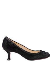 Christian Louboutin | Black Marcia Balla 45 Suede Pumps | Lyst