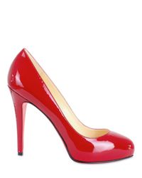 Christian Louboutin | Red 120mm Declic 120 Patent Pumps | Lyst