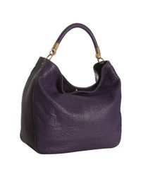 Saint Laurent | Purple Violet Lambskin Roady Hobo | Lyst