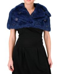 Beayukmui | Blue Fur Jacket | Lyst