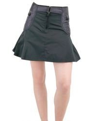 Moncler | Black Down Nylon Skirt | Lyst
