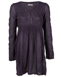 Day Birger et Mikkelsen | Purple Feminine Winter Long Sleeve Dress | Lyst