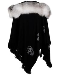 Thomas Wylde | Black Restricted Poncho | Lyst