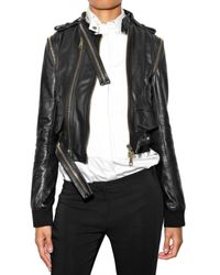 Givenchy | Black Multi Zip Leather Jacket | Lyst