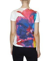 Jil Sander | Multicolor Floral-print Cotton T-shirt | Lyst