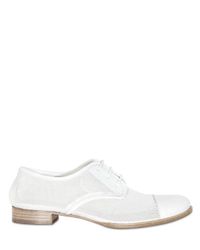 Jil Sander | White Mesh Oxford | Lyst