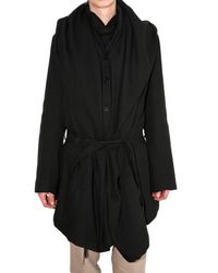 Ann Demeulemeester | Black Frock Coat for Men | Lyst