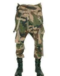 Balmain | Natural Camouflage Cargo Light Ca Trousers for Men | Lyst