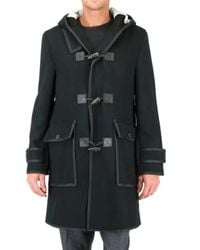 Black Fleece By Brooks Brothers | Black Toggle Coat for Men | Lyst