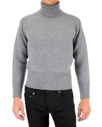 Black Fleece By Brooks Brothers | Gray Turtleneck Sweater for Men | Lyst