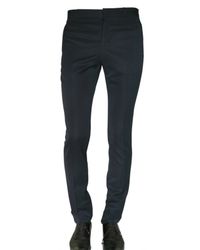 Burberry Prorsum | Blue 17cm Light Gabardine Tuxedo Trousers for Men | Lyst