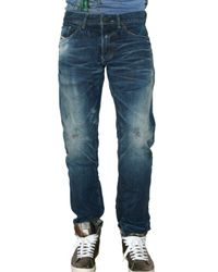 DIESEL | Blue Medek Japanese Denim Jeans for Men | Lyst