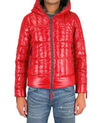 Duvetica | Red Trasio Shiny Nylon Sport Jacket for Men | Lyst