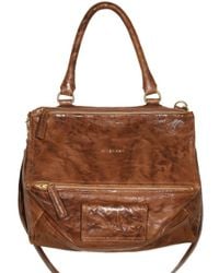 Givenchy | Brown Pandora Small Texture Washed Top | Lyst