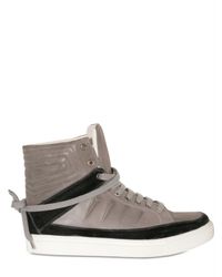 Givenchy | Gray Tom High Top Sneakers for Men | Lyst