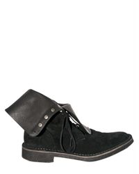 Miharayasuhiro | Black Suede Lace-up Shoes for Men | Lyst
