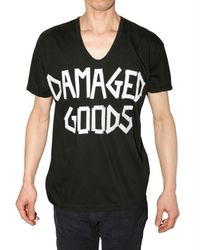 Pleasure Principle | Black Damaged Goods T-shirt for Men | Lyst
