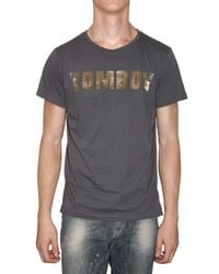 Tom Rebl | Gray Tomboy Jersey T-shirt for Men | Lyst