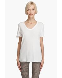 T By Alexander Wang | White Oversized Shirt | Lyst