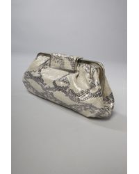 Annabel Ingall | Multicolor Magic Snake Clutch in Silver | Lyst