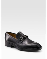 Bally | Black Leather Loafers for Men | Lyst