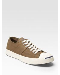 Converse | Green Jack Purcell Johnny Low-top Sneakers for Men | Lyst