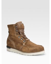 DIESEL | Brown Builder Boots for Men | Lyst