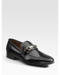 Ferragamo | Black Lawton Loafers for Men | Lyst