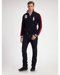 Polo Ralph Lauren | Blue Big Pony Track Jacket/england for Men | Lyst