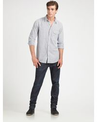Rag & Bone | Blue Trail Shirt for Men | Lyst