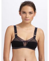 VPL | Black Stripe B Bra | Lyst