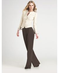 Armani | White Textured Matelasse Jacket | Lyst