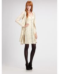 Brian Reyes | Natural Silk Cami Dress and Jacket | Lyst