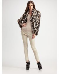 Burberry Prorsum | Multicolor Stretch Linen Slim Pants | Lyst