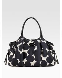 kate spade new york | Black Stevie Splodge Dot Baby Bag | Lyst