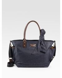 kate spade new york | Blue Dungarees Denim Baby Bag | Lyst
