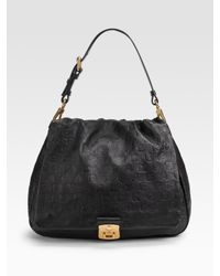 Marc By Marc Jacobs | Black Dreamy Logo Lil G.g. Shoulder Bag | Lyst