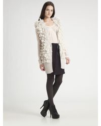 Rebecca Taylor | White Layered Ruffled Vest | Lyst