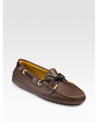 Tod's | Metallic Heaven Laccetto Drivers | Lyst