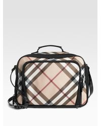 Burberry | Natural Check Diaper Camera Bag | Lyst