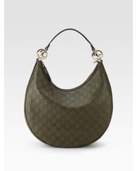 Gucci | Green Gg Twins Medium Hobo | Lyst