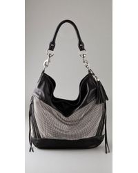 Rebecca Minkoff | Metallic Metal Mesh True Love Leather Hobo | Lyst