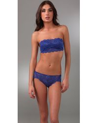 Cosabella | Blue Never Say Never Flirtie Bandeau Bra Never1102 | Lyst