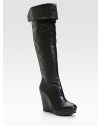 Pour La Victoire | Black Cordellia Over-the-knee Boots | Lyst