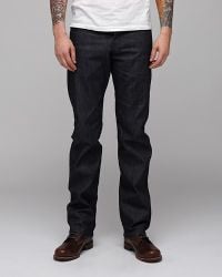 Naked & Famous | Purple Slim Guy Broken Twill for Men | Lyst