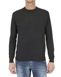 Ballantyne | Black Round Neck Cashmere Knit Sweater for Men | Lyst