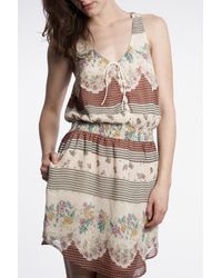 Free People | White Georgette Dress | Lyst