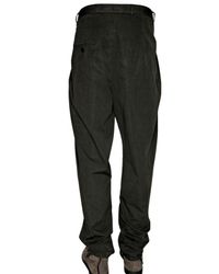 Silent - Damir Doma | Black Twisted Poplin Trousers for Men | Lyst