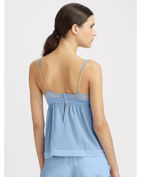 3.1 Phillip Lim | Blue Swiss Dot Print Tank | Lyst
